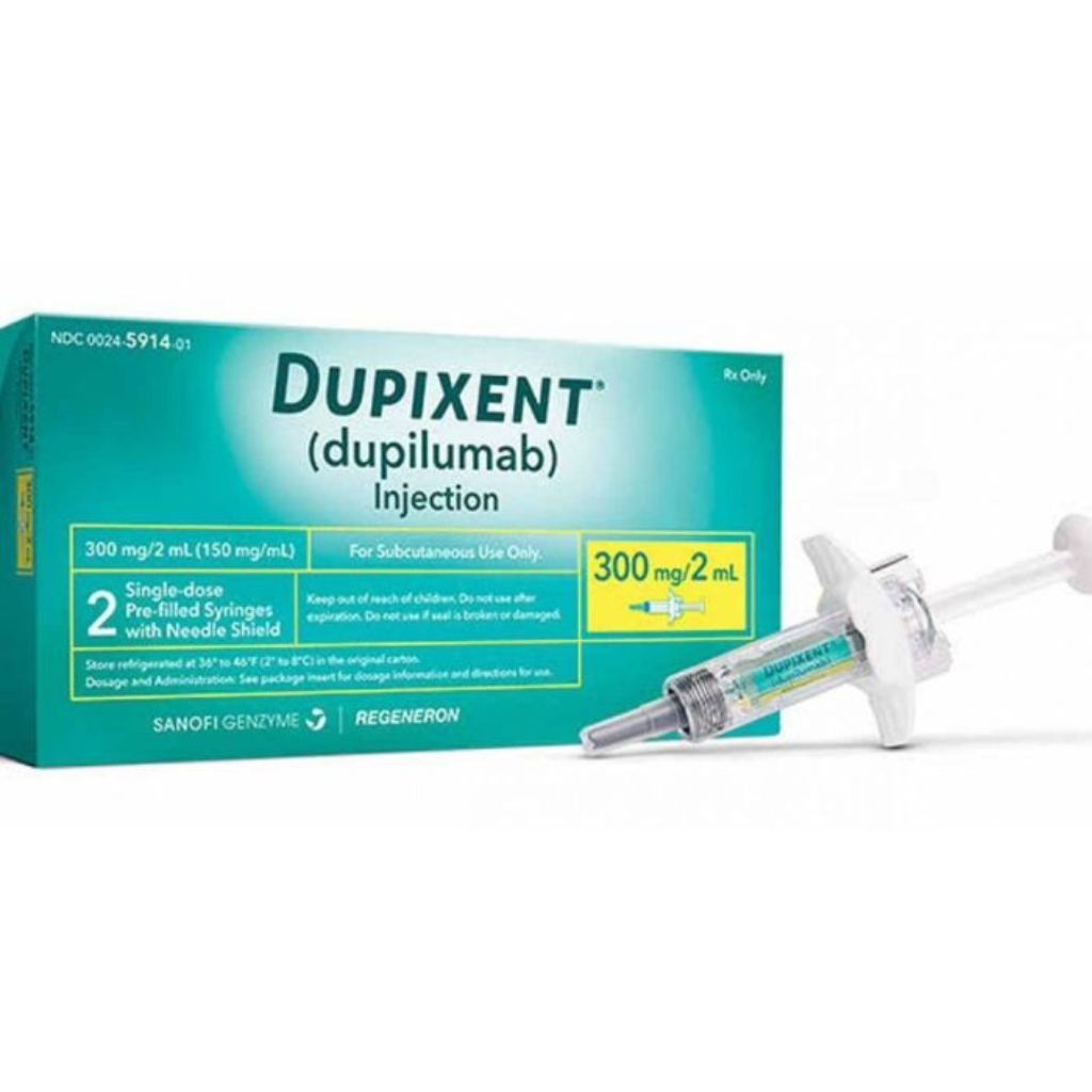 Dupilumab (Dupixent) – Eczema/asthma